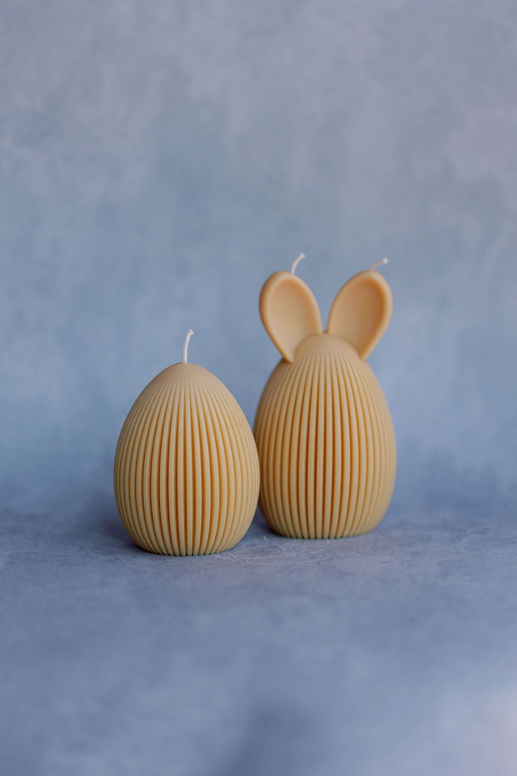 Striped Easter Bunny egg