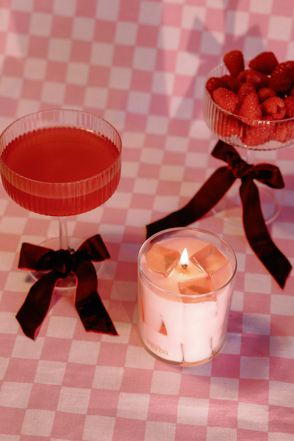 Customized Iced Latte candle for Her