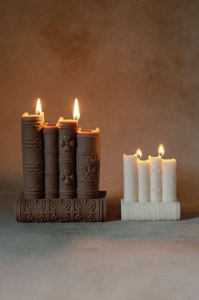 Book Frame Candle